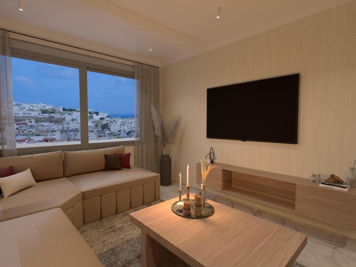 Appartement De Luxe, Vue Kasbah De Tanger Et Mer المظهر الخارجي الصورة