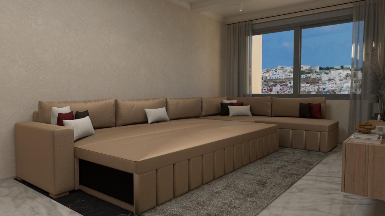 Appartement De Luxe, Vue Kasbah De Tanger Et Mer المظهر الخارجي الصورة